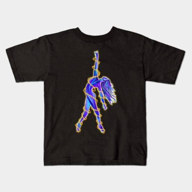 Let Your Soul Light Shine Kids T-Shirt by Art by Deborah Camp